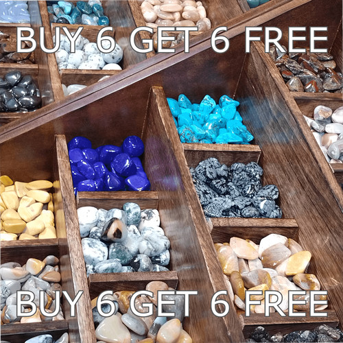 Crystal tumble stones buy 6 - -,