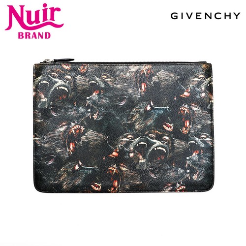 Givenchy clutch bag leather - clutch,