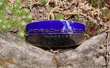 VINTAGE ENAMEL AUTOMOBILE CAR