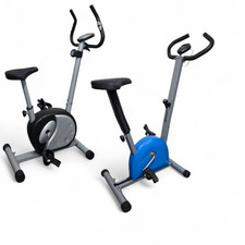 RYDR EXERCISE BIKE 1.6kg FLYWHEEL FOLDING MAGNETIC FITNESS HEART RATE SENSOR LCD
