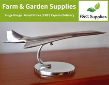 Concorde Aeroplane Home Ornament - Aluminium Plane Sculpture