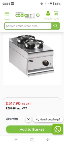 Lincat bain marie bs3 - lincat,