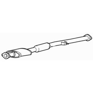 Centre exhaust middle - centre,