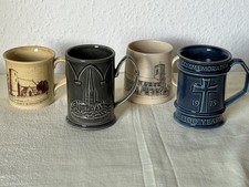 Holkham Pottery Mugs Churches
