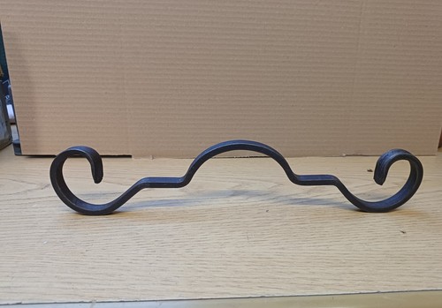 Wrought iron shaped - wrought, scroll