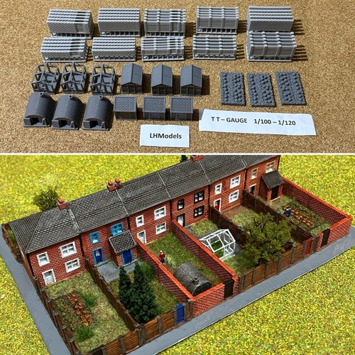 Gauge 120 model - 1/120, train