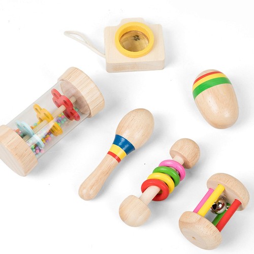 5pcs wooden baby - 5pcs,