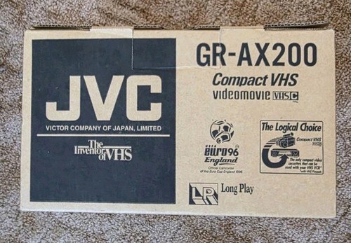 New jvc ax200 vhs - gr-ax200,