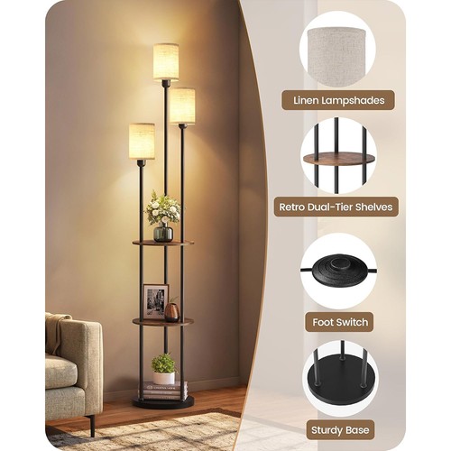 Industrial floor lamp with - industrial,