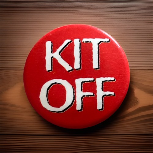 Vintage kit off button - off,