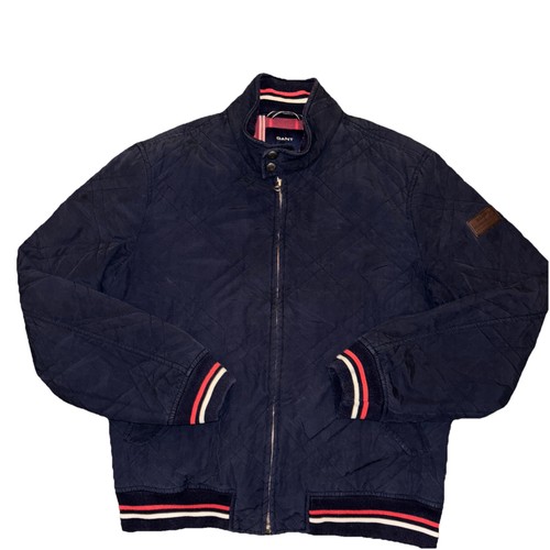 Gant quilted jacket - quilted, navy