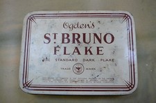 Vintage tobacco tin  Large