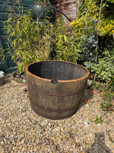Large oak half whisky - whisky, barrel