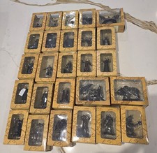 26 Eaglemoss Lord Of The Rings Figurines Made Of Lead Hand Painted