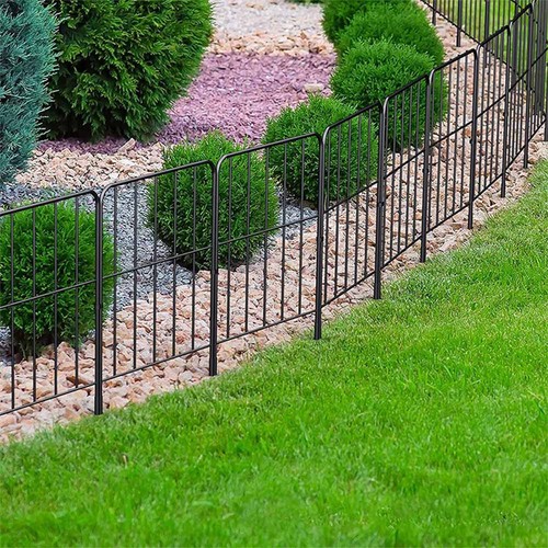 10pcs metal garden fence - metal,