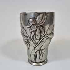 Antique Art Nouveau Pewter