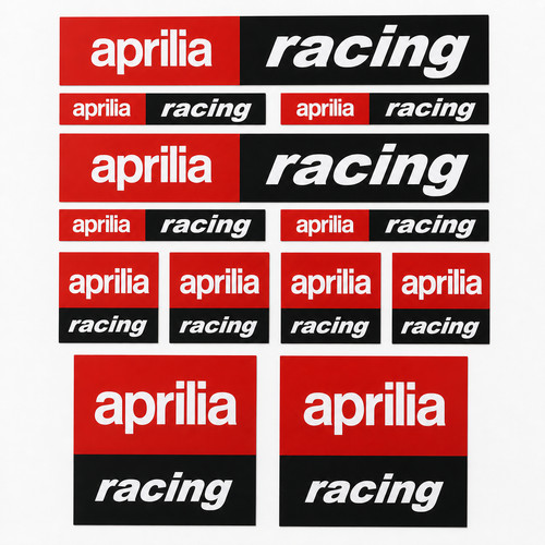 Aprilia racing stickers decals
