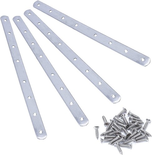 4pcs flat straight brace - flat,