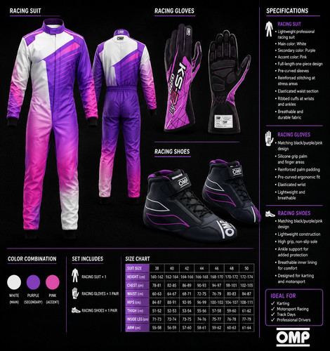 Kart racing suit cik - go, cik/fia
