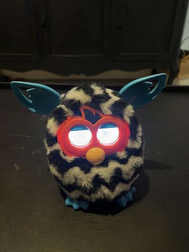 2012 hasbro furby - furby, zebra