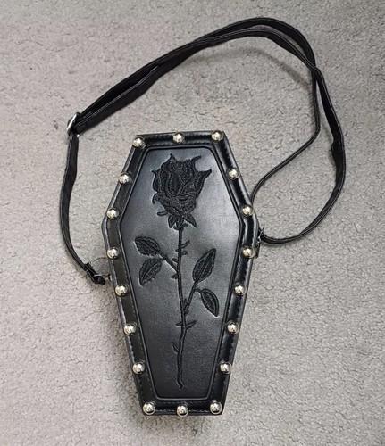 Black coffin shaped - black,