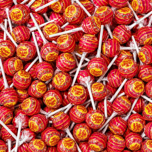100 chupa chups lollies - 100, x