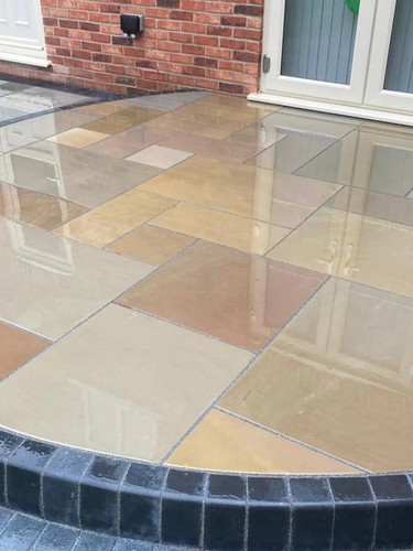 Raj green honed - honed, sandstone