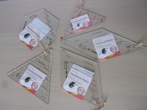 Bundle patchwork rulers - x,