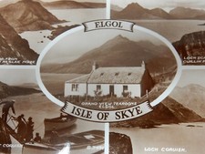 ELGOL  ETC SKYE  -    POSTCARD  1950S ERA        STOR   P19 PKT L