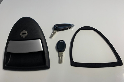 Hartal black triangular - black,