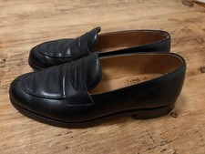Trickers Black Penny Loafers