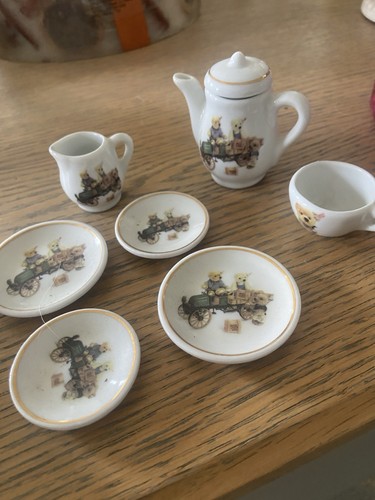 Steiff miniature porcelain - steiff,