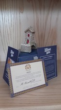 Lilliput Lane Bridge House In Winter Boxed With Deeds Never Displayed Mint