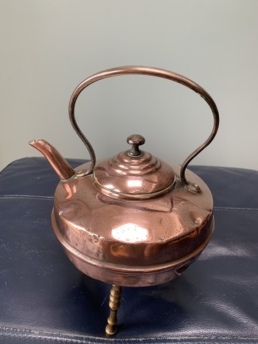 Antique vintage copper kettle - antique/,