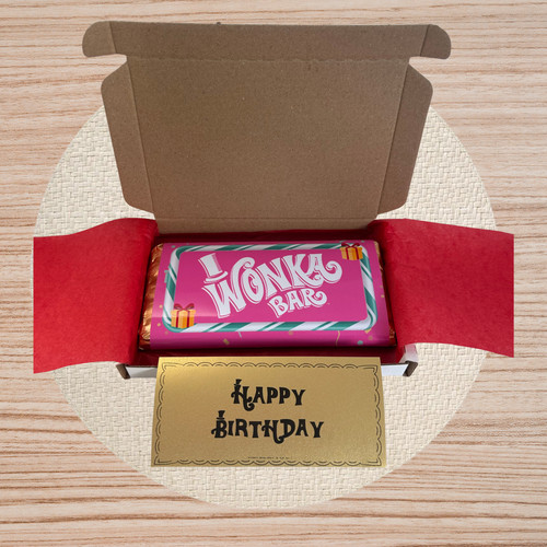 Happy birthday wonka chocolate - happy,