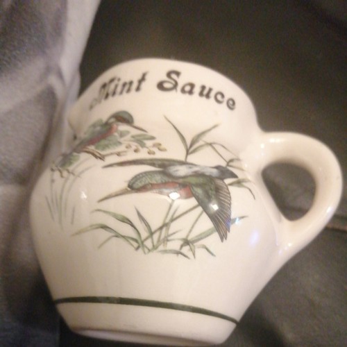Brixham pottery mint sause - pottery,