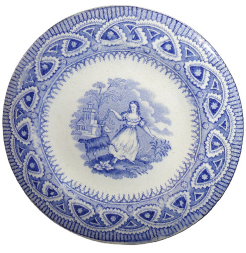 Staffordshire childs blue - staffordshire,