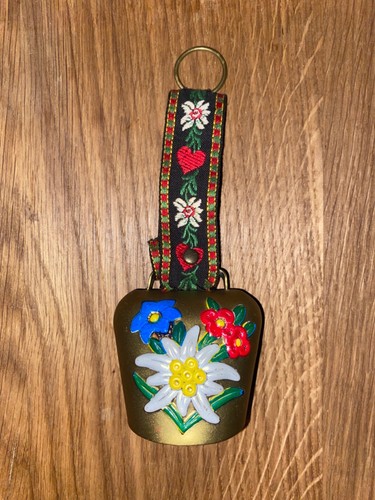 Vintage alpine edelweiss brass - vintage,