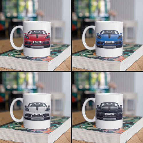 Personalised porsche 718 - personalised,