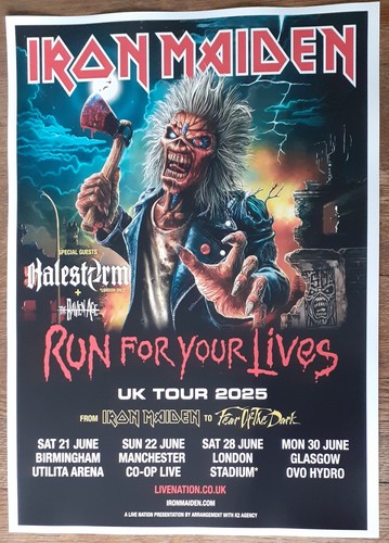 Iron maiden live band - live,
