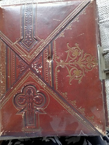 Victorian photograph album