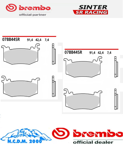 Front brake pads - front,