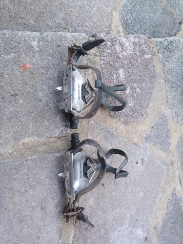 Shimano 105 strap pedals - shimano,