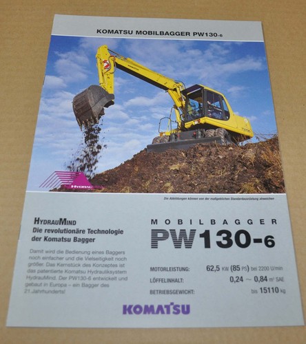 Komatsu pw130 wheel - komatsu, pw130-6