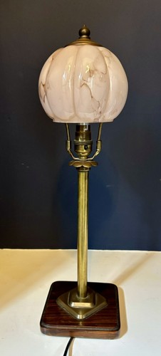 Vintage lamp art - lamp, deco