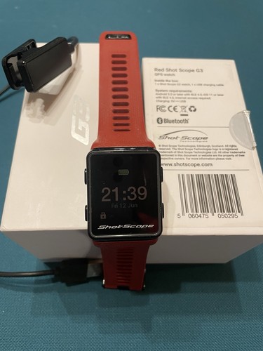 Red shot scope gps watch - gps,
