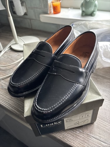 Loake shoemakers eton black - eton,