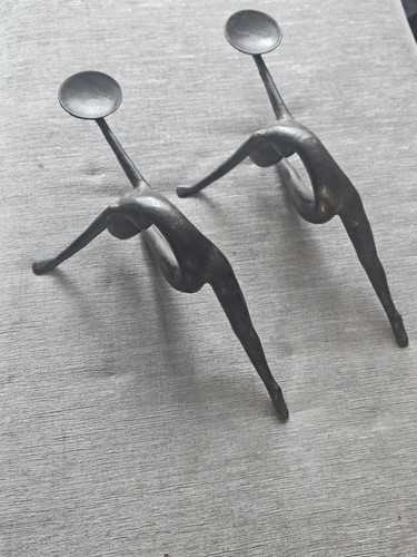 Vintage art deco abstract cast - art,