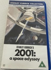 2001: A Space Odyssey VHS PAL TAPE_Stanley Kubrick Collection 