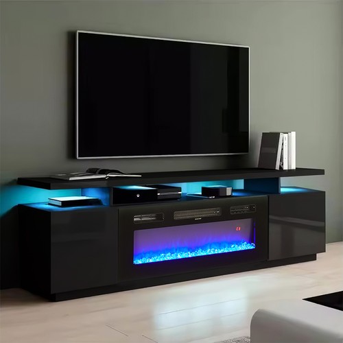 70inch gloss black tvs stand - 70inch,